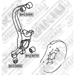 NISSAN WINGROAD Y11 SENTRA B15 ALMERA N16 CRADLE BUSHING KIT POLYURETHANE