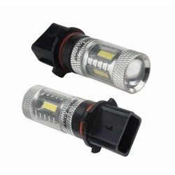 LED P13W PSX26W 15W BULB PAIR
