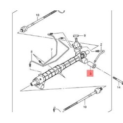 STEERING RACK CLAMP RUBBER SUZUKI VITARA 01-16