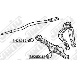 NISSAN WINGROAD Y11 SENTRA B15 ALMERA N16 CRADLE BUSHING KIT POLYURETHANE