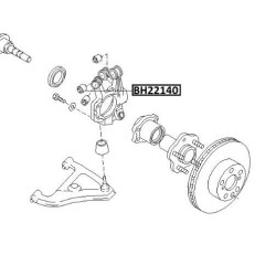 REAR SPINDLE BUSHING NISSAN CEFIRO LAUREL SYLVIA 180SX 240SX SKYINE 300ZX A31 C33 S13 Z32 R32