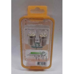 LED SINGLE CONTACT FLAT BULB PAIR