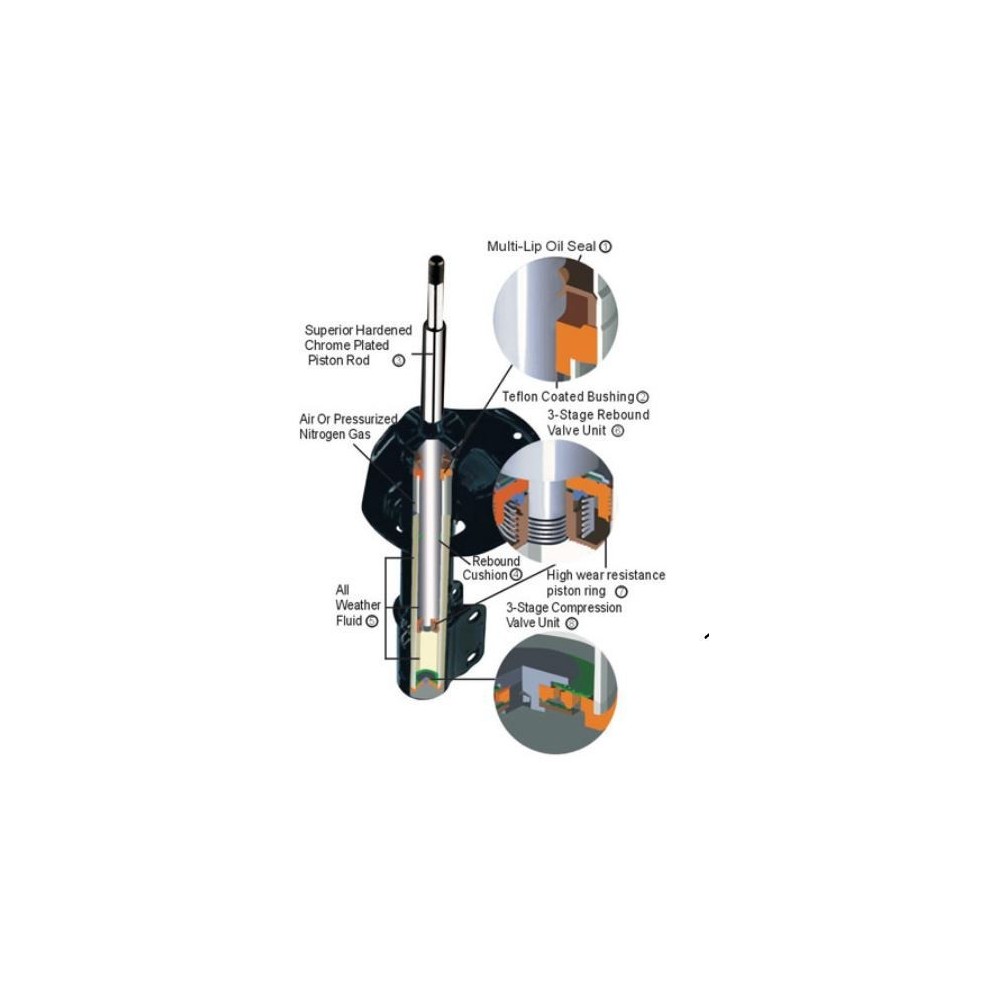 CIVIC EK3 REAR SHOCKS