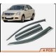 NISSAN TIIDA SEDAN DOOR VISOR SET SMOKE