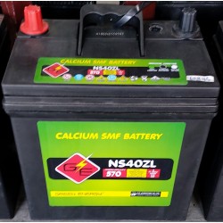 NS40ZR BATTERY GREEN ENERGY 12 MONTHS 570 AMPS