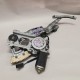 FRONT DOOR REGULATOR & MOTOR LH NISSAN LAUREL HC32 NO POST