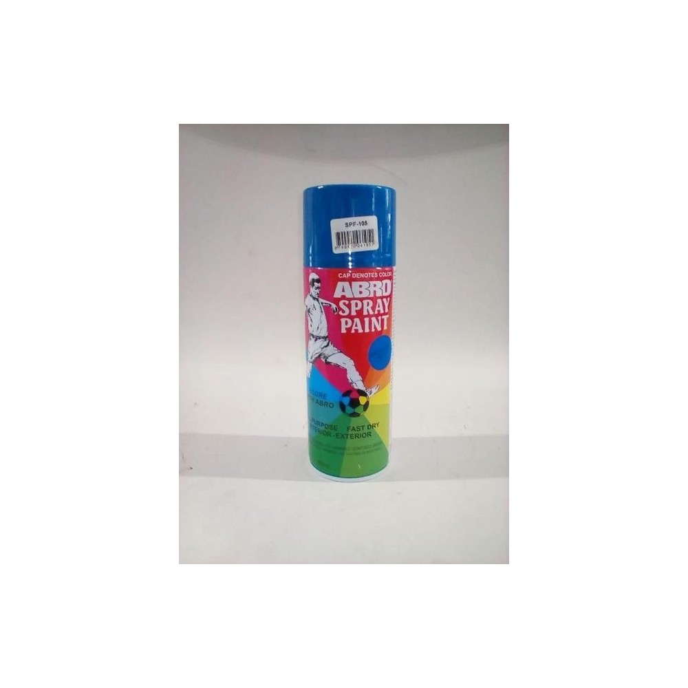 ABRO SPRAY PAINT BLUE FLUORESCENT 400 ML