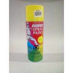 ABRO SPRAY PAINT YELLOW FLUORESCENT 400 ML