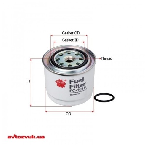 SAKURA FC-1018 TRITON SPORTERO FUEL FILTER