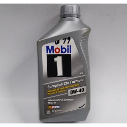 MOBIL 1 0W-40 ENGINE OIL QT