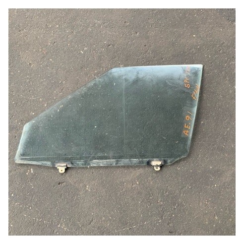 FRONT DOOR GLASS LH TOYOTA COROLLA SPRINTER LIFTBACK