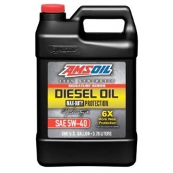 AMSOIL 5W-40 SIGNATURE SYNTHETIC DIESEL 3.78L GALLON