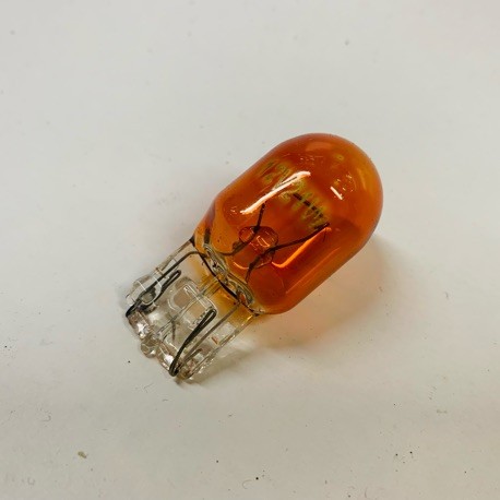 SINGLE CONTACT AMBER CAPLESS LARGE BULB 12V