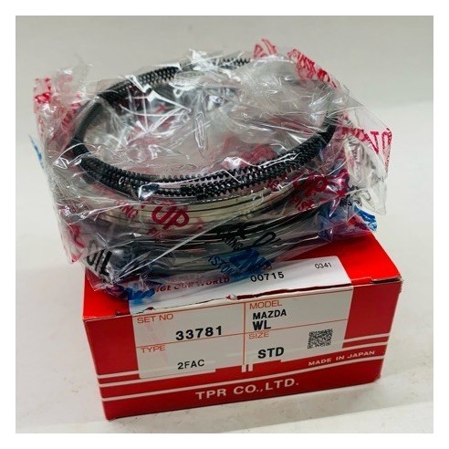 PISTON RINGS SET STANDARD MAZDA B2500 FORD RANGER WL 12V