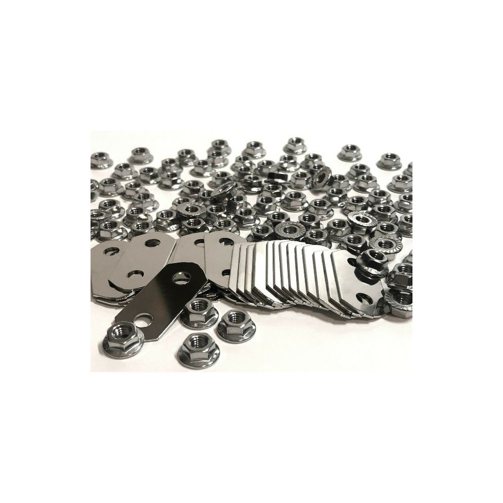 Nickel-Plated Copper BUS BARS & SS NUTS TOYOTA AQUA AXIO FIELDER SIENTA