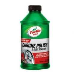 TURTLE WAX CHROME POLISH & RUST REMOVER 12 OZ